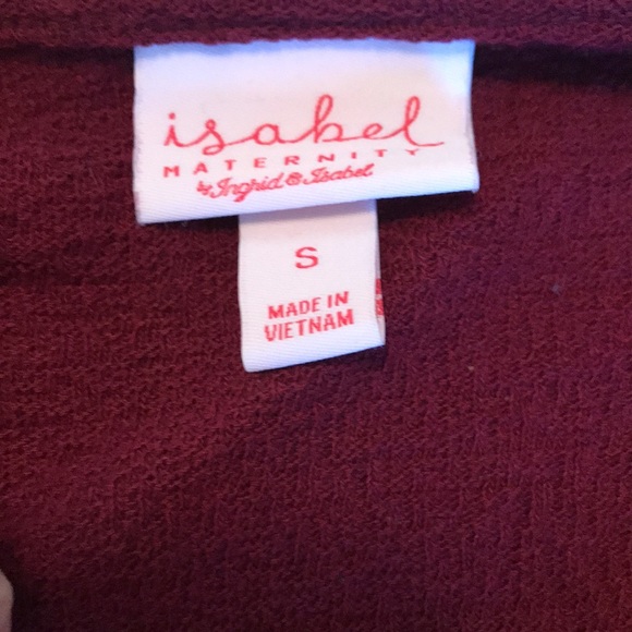 Isabel Maternity Gathered Waist Top - Picture 4 of 5